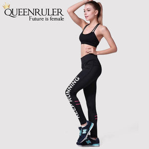 Keep Running Slim Leggings - Queenruler