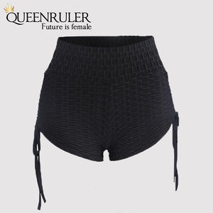 Sexy Queenruler Strip Shorts (Black) - Queenruler