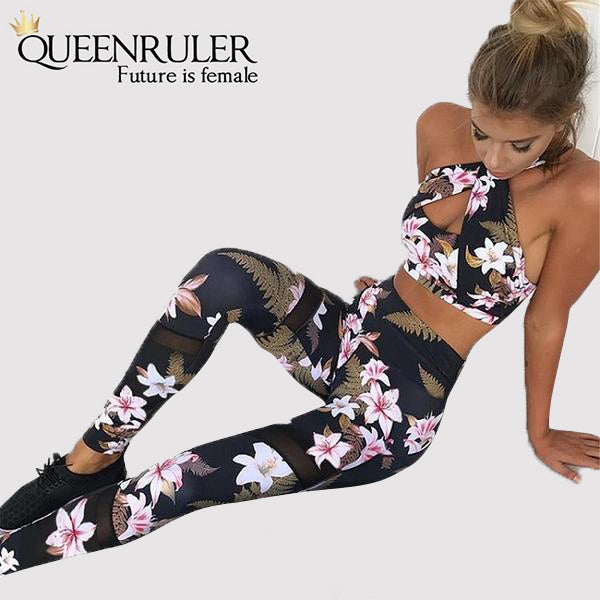 Floral Fitness Yoga Set - Queenruler