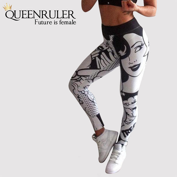 High Waist Love Squat Leggings - Queenruler