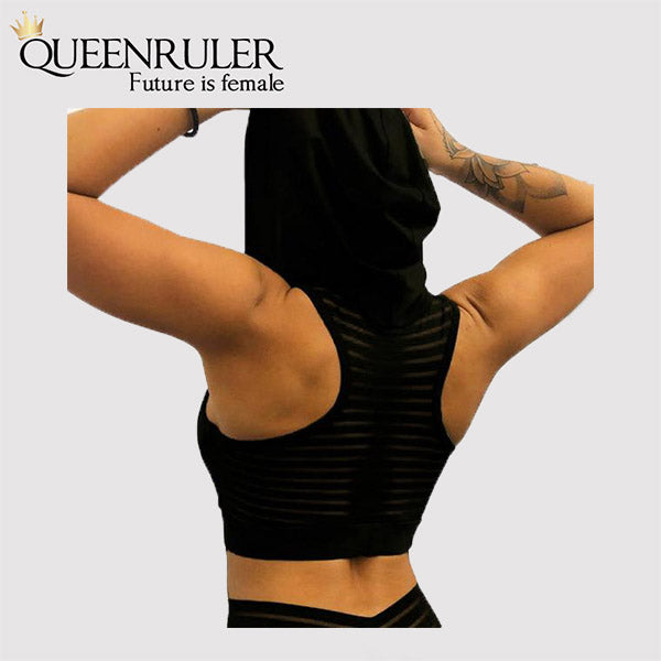 Breathable Athletic Vest (Black) - Queenruler