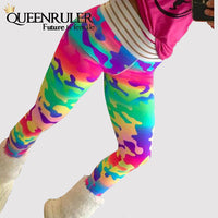 High Waist Camo Sweatpants (Yellow) - Queenruler