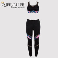Sleeveless Crop Top 2 PC Set - Queenruler