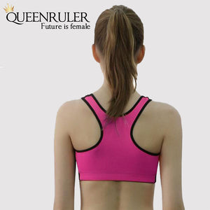 Women Sports Fitness Bra (Rose) - Queenruler