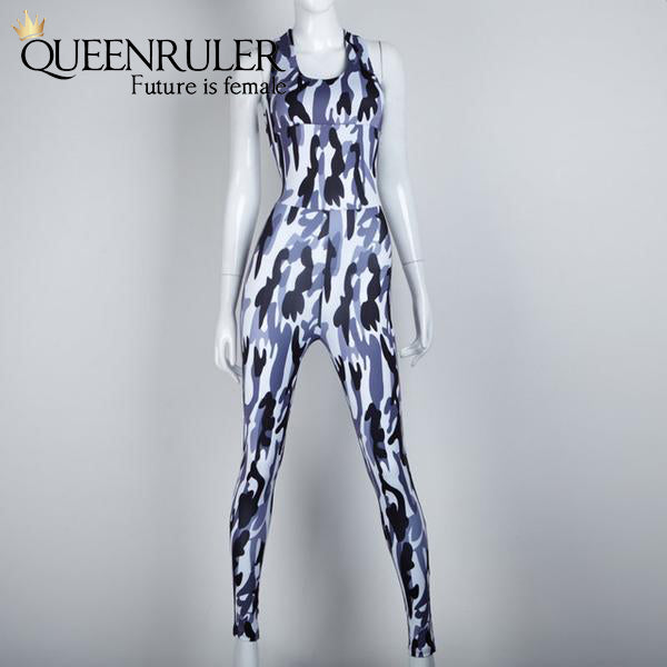 Military Camo Athletic Bodysuit - Queenruler
