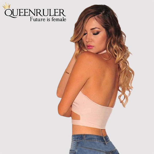 Sexy yoga sport Bra (Beige) - Queenruler