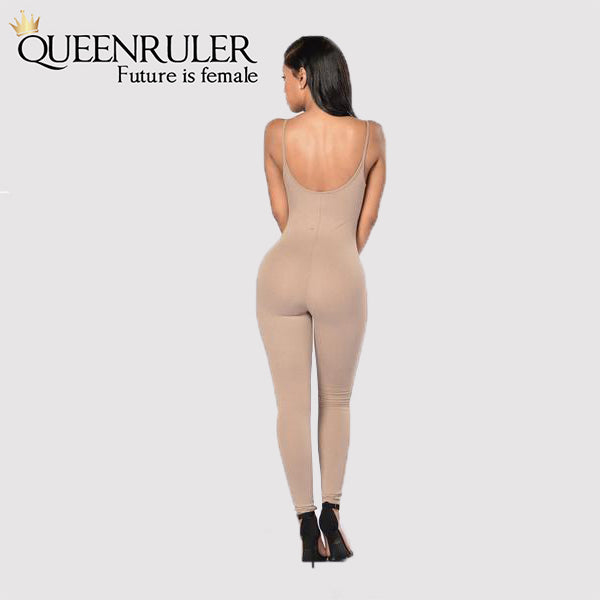 Quick-Dry Athletic Jumpsuit (Khaki) - Queenruler
