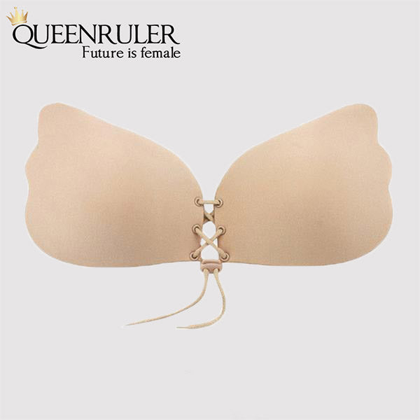Sexy Wings Fitness Bra (Smooth Khaki) - Queenruler