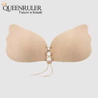 Sexy Wings Fitness Bra (Smooth Khaki) - Queenruler