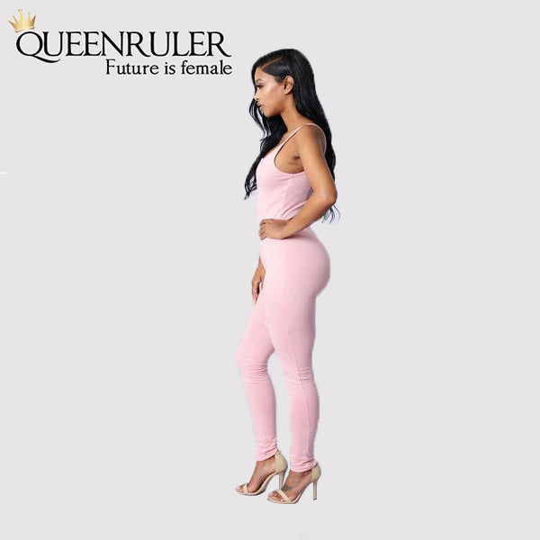 Quick-Dry Athletic Jumpsuit (Pink) - Queenruler