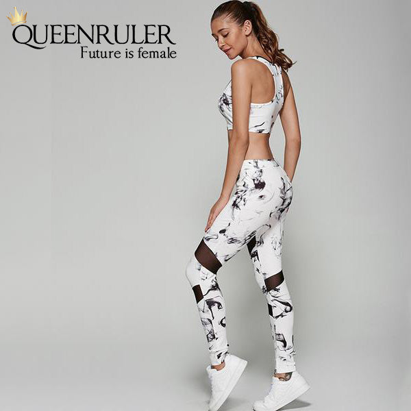 Black Smoke Yoga Set - Queenruler