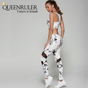 Black Smoke Yoga Set - Queenruler