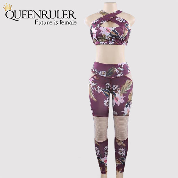 Queenruler Floral Tracksuit - Queenruler