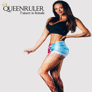 Skin Print Low Waist Leggings - Queenruler