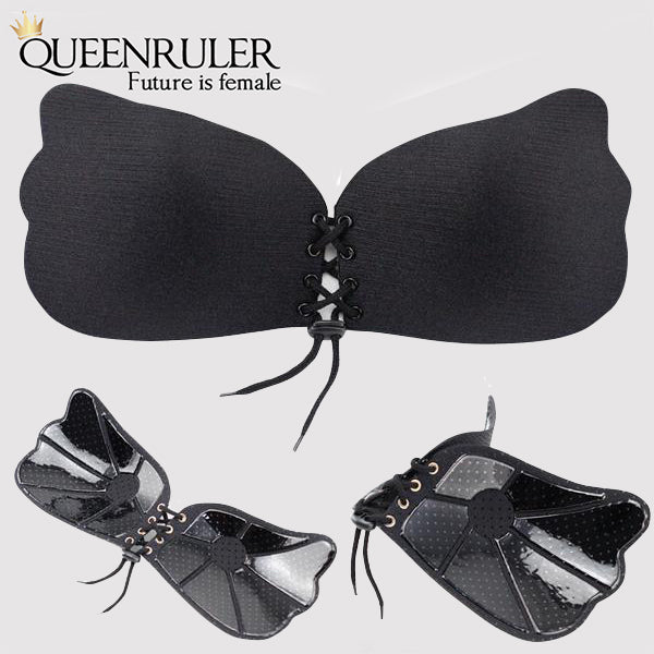 Sexy Wings Fitness Bra (Black A) - Queenruler