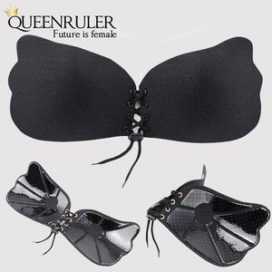 Sexy Wings Fitness Bra (Black A) - Queenruler