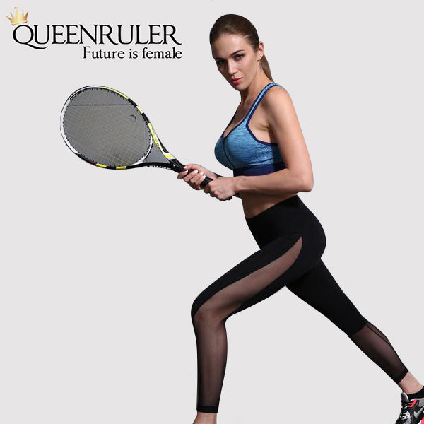 Sexy Mesh Slim Leggings - Queenruler