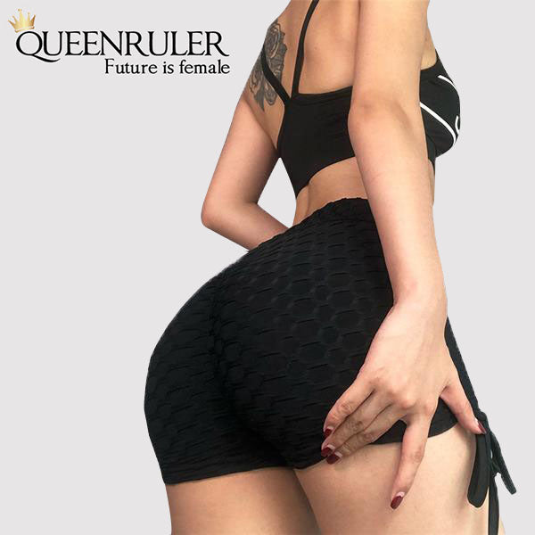 Sexy Laces Shorts (Black) - Queenruler