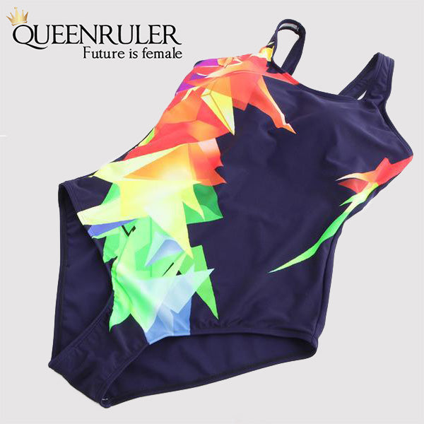 Queenruler Sexy Swimsuit (Navy) - Queenruler