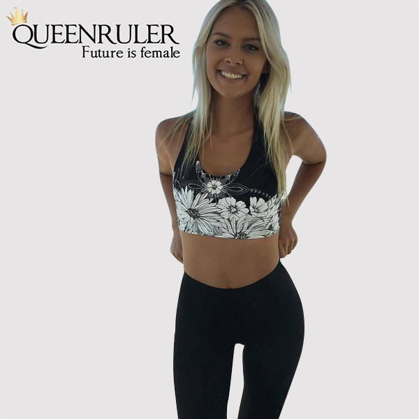 Flower Print Fitness Set - Queenruler