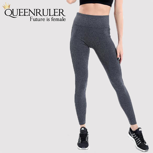 Quick Dry Yoga Pants (Gray) - Queenruler