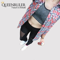 Transparent Mesh Yoga Pants - Queenruler
