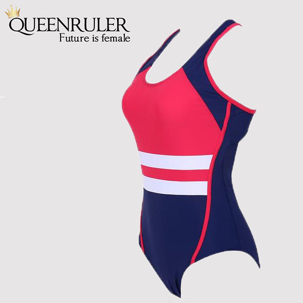 Queenruler One Piece Swimsuit (Red) - Queenruler