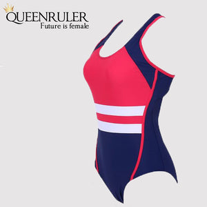 Queenruler One Piece Swimsuit (Red) - Queenruler