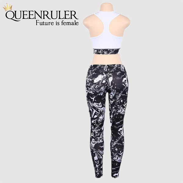 Two Piece Fitness Tracksuit (Blue) - Queenruler