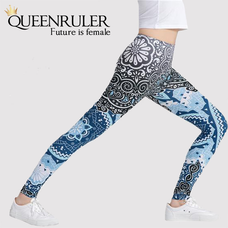 Round Aztec Design Pants - Queenruler