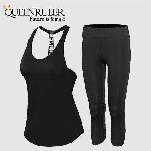 2 Piece Open Back Sleeveless Set - Queenruler