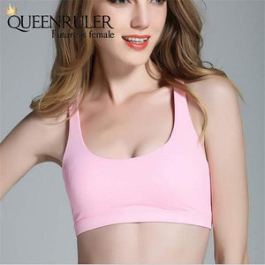 Sexy Yoga Bra (Pink) - Queenruler