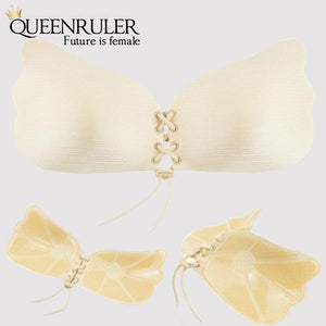 Sexy Wings Fitness Bra (Khaki A) - Queenruler