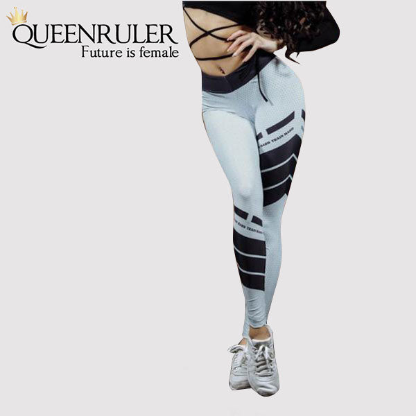 Train Hard Leggings - Queenruler