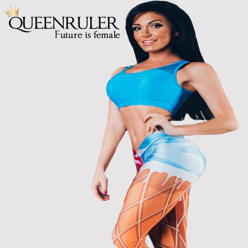 Skin Print Low Waist Leggings - Queenruler