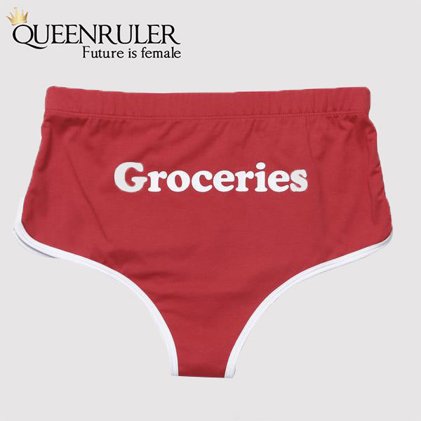 Groceries Design Lingerie (Red) - Queenruler