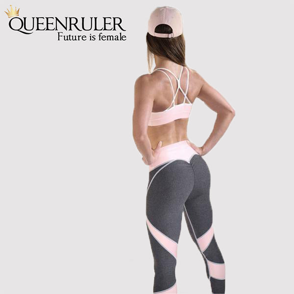 High Waist Running Set (Pink) - Queenruler
