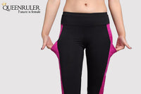 Women Fitness Leggings (Plum) - Queenruler