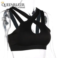 Strappy Sport Bra - Queenruler