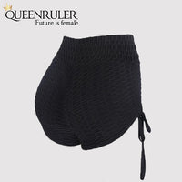Sexy Queenruler Strip Shorts (Black) - Queenruler