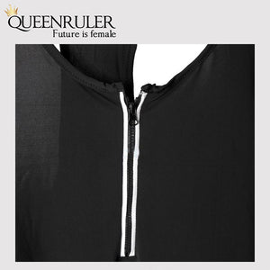 Yoga Tracksuit (Black) - Queenruler