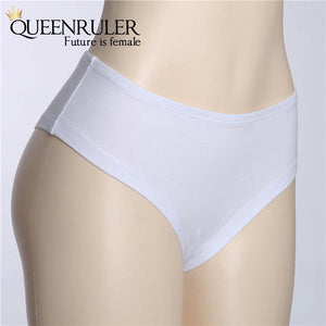 Squeeze Me Pantie (White) - Queenruler