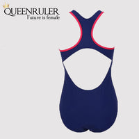 Queenruler One Piece Swimsuit (Red) - Queenruler