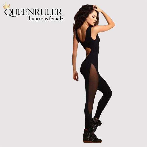 Women Jumpsuit (Black) - Queenruler