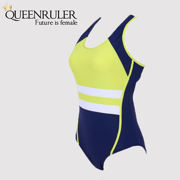 Queenruler One Piece Swimsuit (Green) - Queenruler
