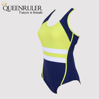 Queenruler One Piece Swimsuit (Green) - Queenruler