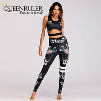 Sexy Women Retro Yoga Set - Queenruler
