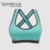 Breathable Fitness Bra (Light Green) - Queenruler