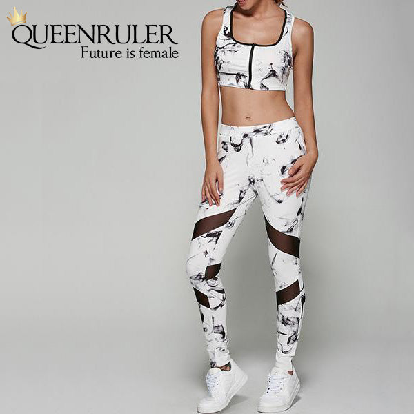 Black Smoke Yoga Set - Queenruler