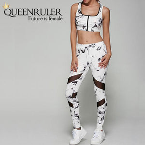 Black Smoke Yoga Set - Queenruler